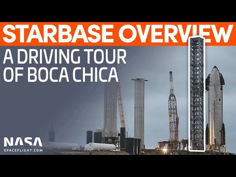 Starbase Driving Tour | SpaceX Boca Chica