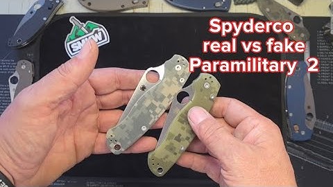 Ik heb een nep Spyderco gekocht! 🕷
