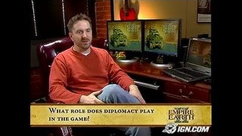 Empire Earth II PC Games Gameplay - Video dev diary, part 1.