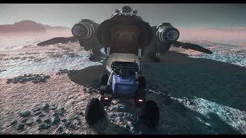 Star Citizen successfully loading a ROC onto a Freelancer