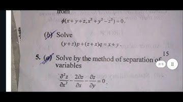 BBMKU SEM-4 Mj-7 Partial differential equation 2023-27 question paper fyugp 