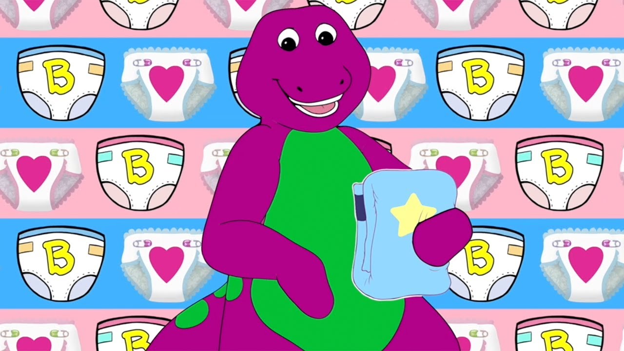 Barney's Diaper Time Song 🦕💨🧷💩 - YouTube
