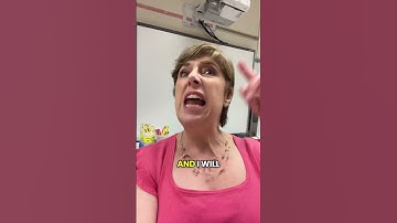 What to do when students will not stop talking