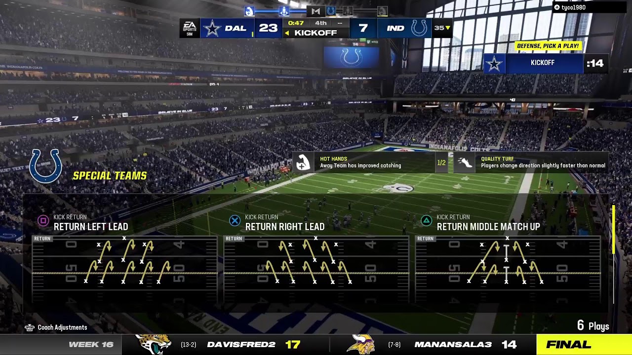 R2SB Colts vs Cowboys YouTube