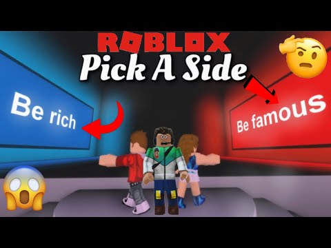 ROBLOX Pick A Side - YouTube