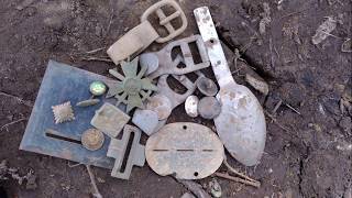 ОХРЕНЕТЬ НАХОДКИ!!! ДОБИЛИ ШУРФ ЗА КАМРАДАМИ/КОП ПО ВОЙНЕ/WW2 METAL DETECTING