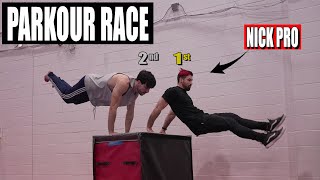 Parkour Race Vs Nick Pro