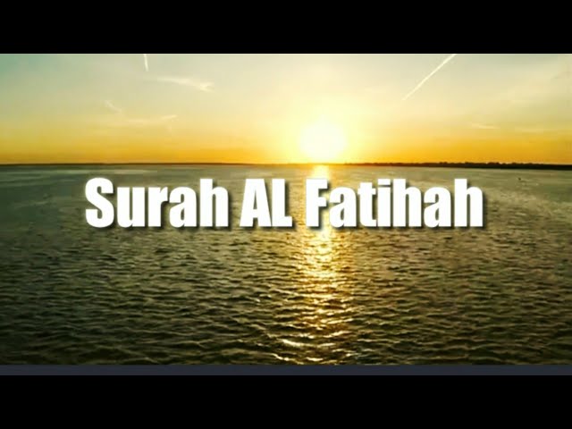 SURAH AL FATIHAH -Ustad Hazamin. class=