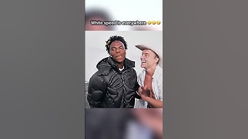 Ishowspeed can’t escape white speed 😂 #ishowspeed  #fypシ #foryou #ishowspeedshorts