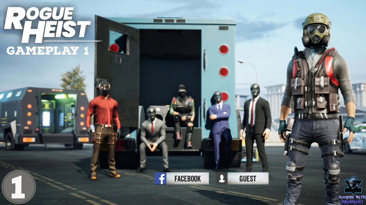 MPL Rouge Heist Gameplay Walkthrough Part 1- Tutorial (Android & IOS)