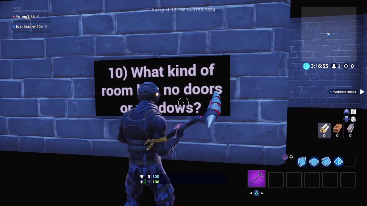 Fortnite riddle me this part 2! - YouTube