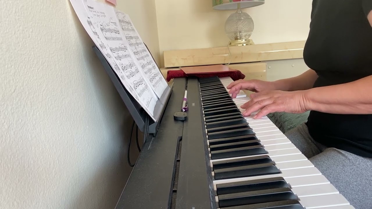 Muzio Sonatina in C Op 36 No 1, first Mvt Practice 1