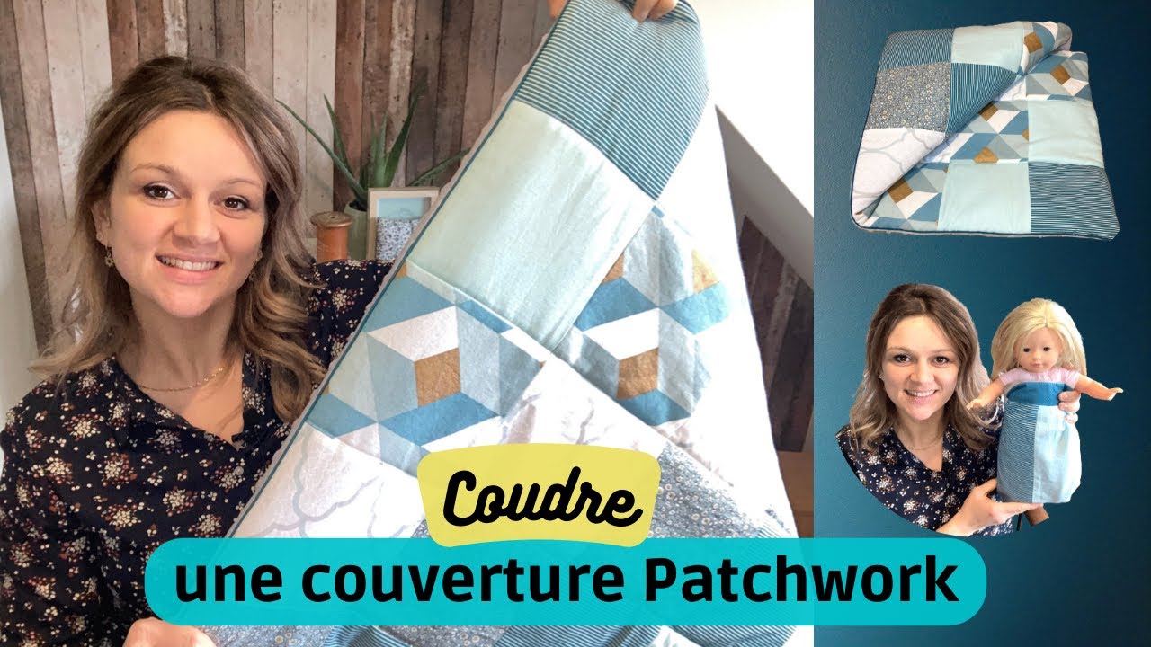 Tuto] Coudre une couverture bébé personnalisée en 4 étapes