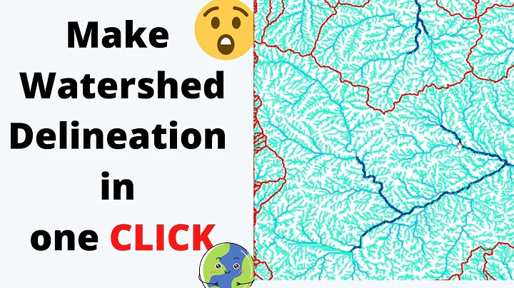 How to Make Watershed Delineation in ONE CLICK! | Fastest method | ArcGIS | Modelbuilder | Tutorial