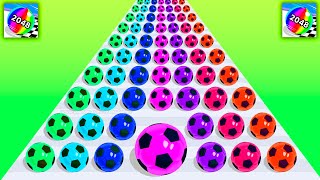 📌 Satisfying Mobile Games NEW VIDEO Playing 1111111 Tiktok Merge Ball 2048 Update Gameplay LASVRK screenshot 3