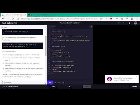 JS 1 Basic 3 Conditionals 8 Ternary Operator 20200424 1845