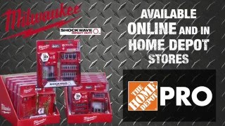 Milwaukee Shockwave Driver Bits - The Home Depot