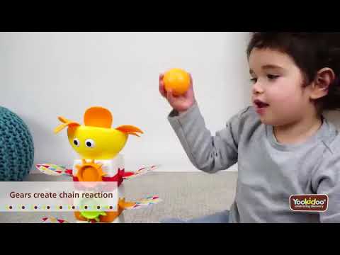 Развивающая музыкальная пирамидка с шариками Yookidoo