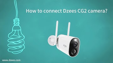 "How to connect Dzees CG2 wireless smart security camera" #dzeescamera #securitycamera #instruction