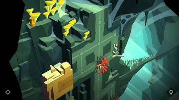 Lara Croft GO - The Maze of Stones - Down a Spiders Leg