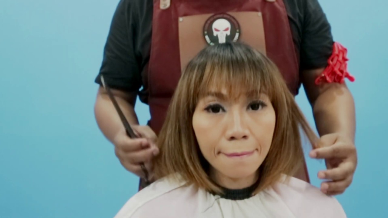  Potong Rambut BOB RATA  Mudah Tutorial Gunting Rambut  BOB  