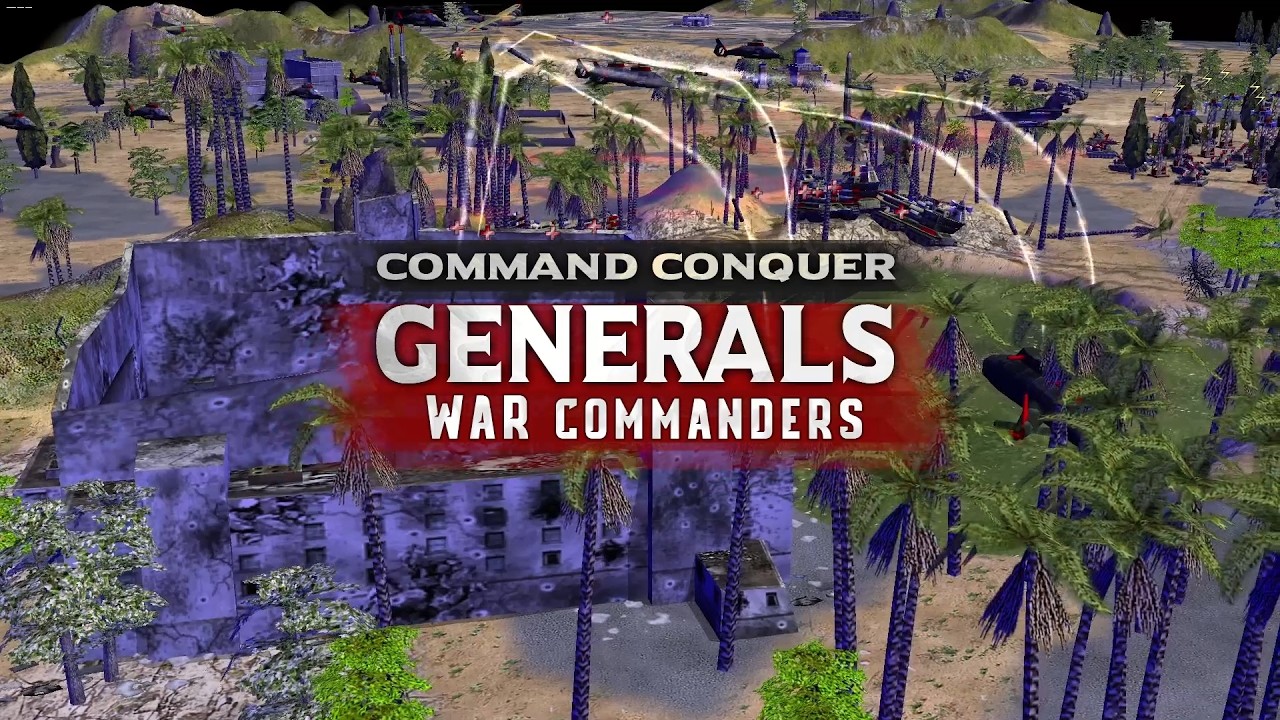 Беготня по карте, хороший бой, Ядерная мощь против Китая, Generals War Commanders 9.1.25