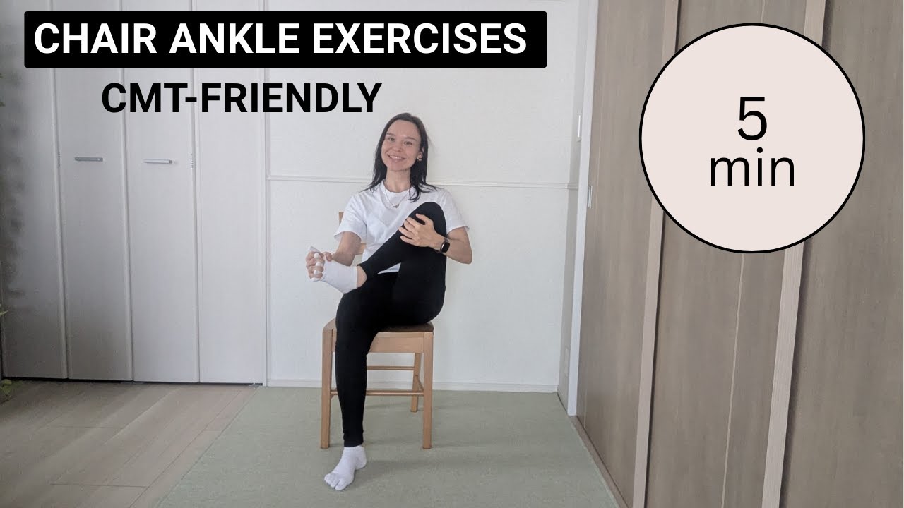 5 min Chair Ankle Exercises - YouTube