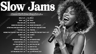 80's & 90's R&B Slow Jam Mix 📀Whitney Houston, Brian