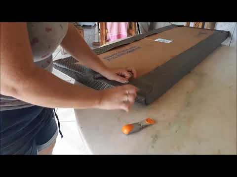 Vídeo: Cabeceira De Tecido DIY