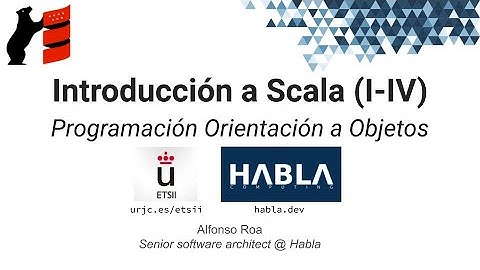 Introducción a Scala (I-IV): programación orientación a objetos