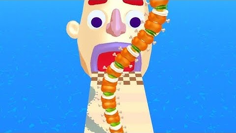 sandwich runner gameplay all levels android.ios new update🌭💥👍