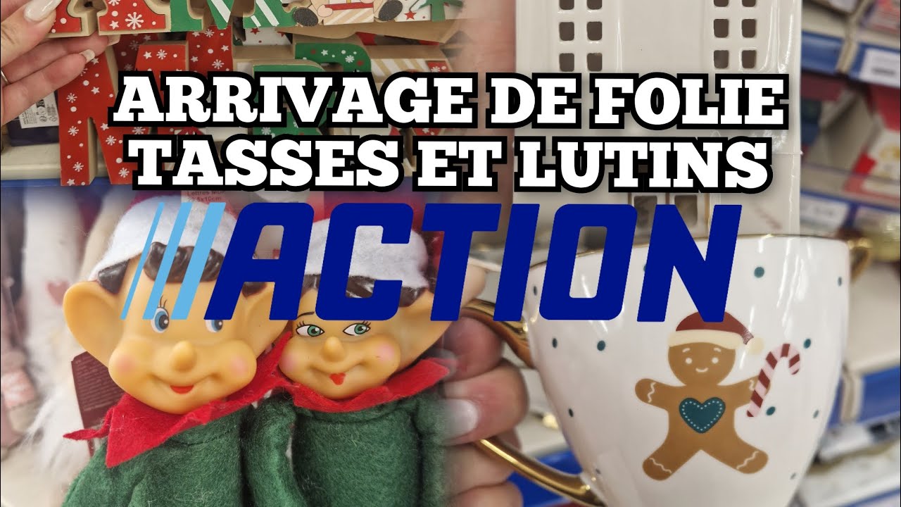 INCROYABLE ARRIVAGE ACTION 🎄 MUG DE NOEL ⭐️ LUTINS FARCEURS ♡ ET PLEINS D'AUTRES NOUVEAUTÉS 🛒