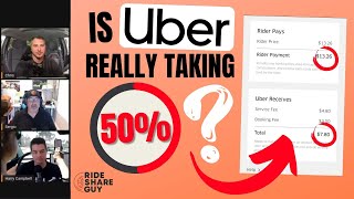 Is Uber REALLY Taking 50% From Drivers?!