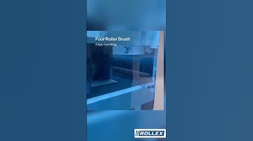 Singe pass, double sided metal deburring, deslagging, edge rounding, best quality Rollex machinery