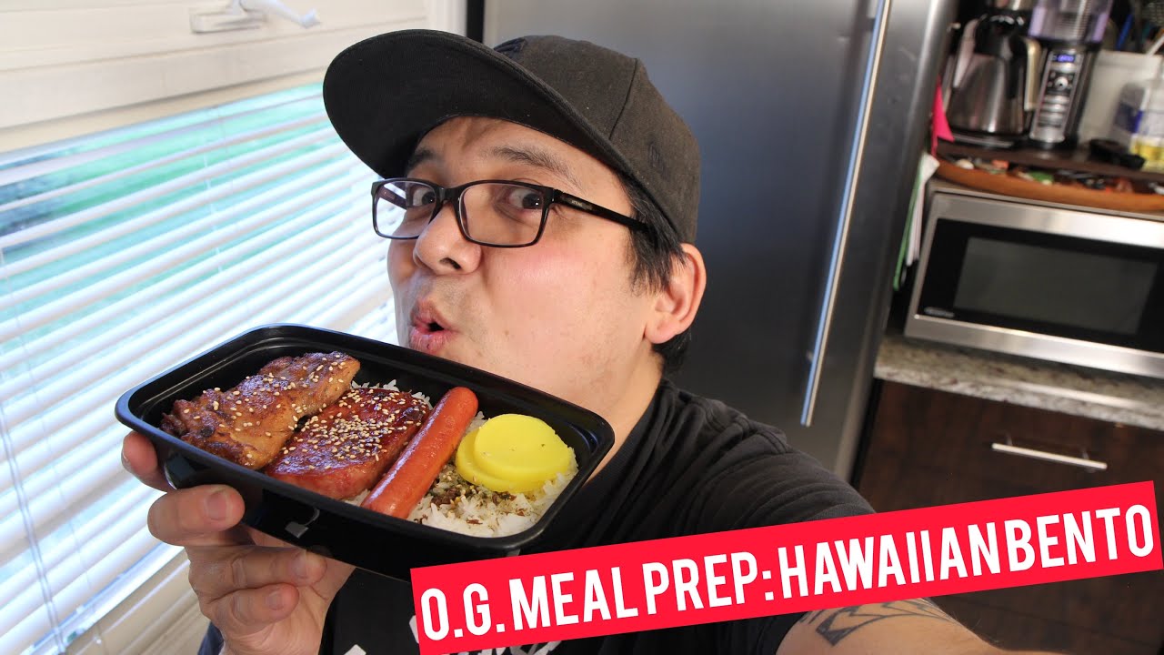 O.G. Meal Prep HawaiianStyle Bento The Aimless Cook YouTube