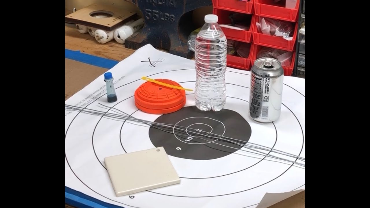 N-SSA New Shooter Series: How to hang breakable targets. - YouTube