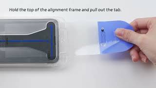 SPARIN W03 Installation Guide for Phone Screen Protector with Auto Alignment Frame