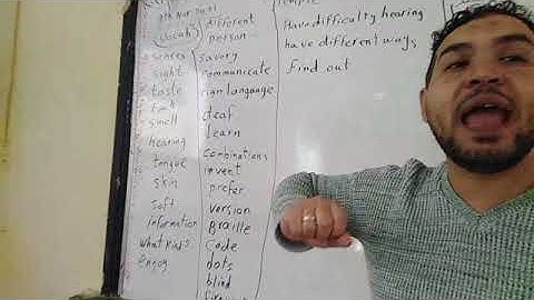 connect plus 4 Unit 1 lesson 2. senses