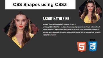 How to make Shapes with CSS - Image Shapes with CSS3 - Shapes with CSS