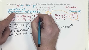 Differential equations, Systems of ODEs review (Spring 2023)