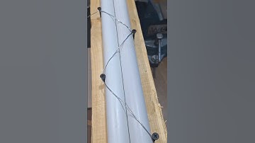 PVC PIPE CLAMPING TECHNIQUE #howto #diy #tutorial #lifehacks #shorts #tips