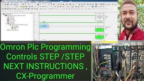 Omron Plc Programming Controls STEP /STEP NEXT INSTRUCTIONS ,CX-Programmer