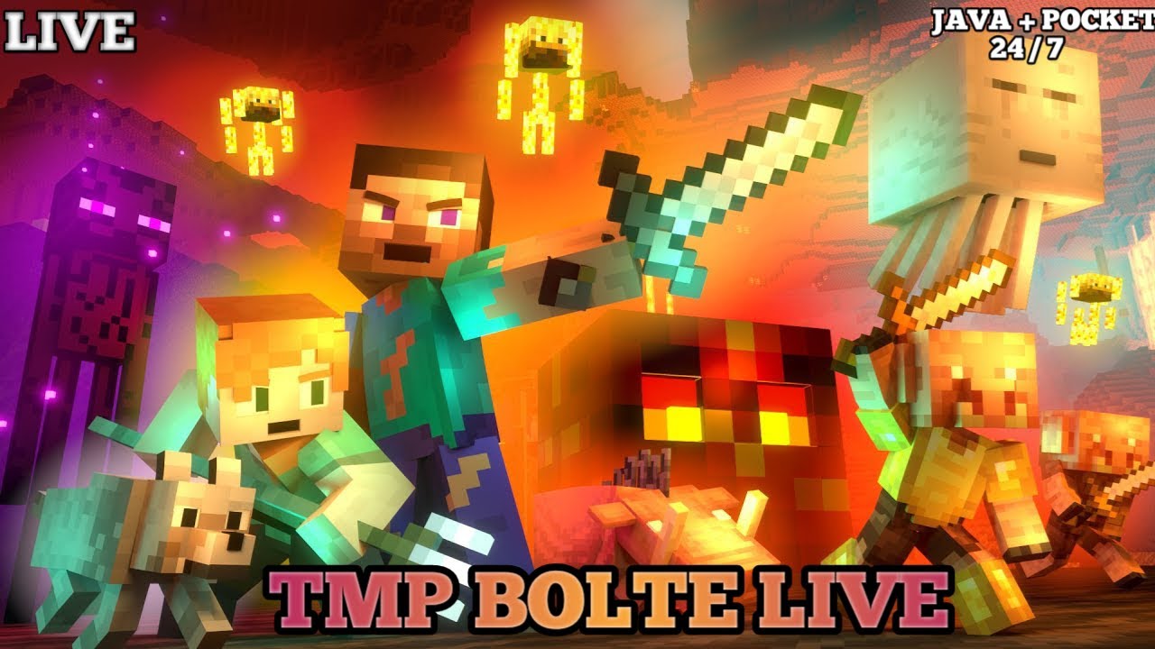 MINECRAFT PUBLIC SMP LIVE WITH SUBSCRIBERS | 24/7 SERVER | ROAD TO 7K ...