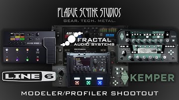Real Amps + Pedals VS. Amp Modeling/Profiling: The Massive Line 6, Kemper, & Fractal Audio Shootout!