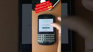 Whatsapp is Finally Dead #blackberry screenshot 4