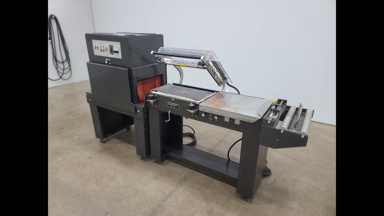 2006 Eastey EM1622 Shrink Wrapping System w/ ProPack Heat Tunnel - YouTube