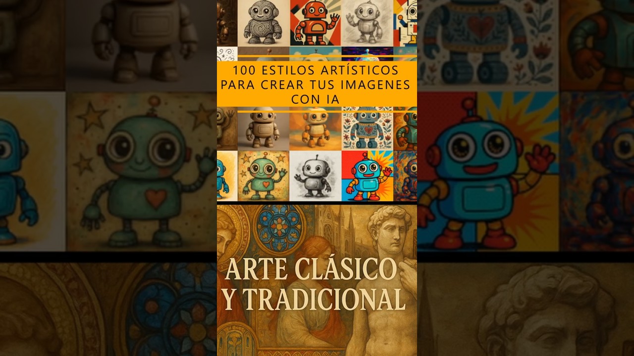 Estilos Art&iacute;sticos para Crear Im&aacute;genes con IA | Arte Cl&aacute;sico | SHORT
