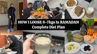 WHAT I EAT IN A DAY IN RAMADAN FOR WEIGHT-LOSS | RAMADAN 2026