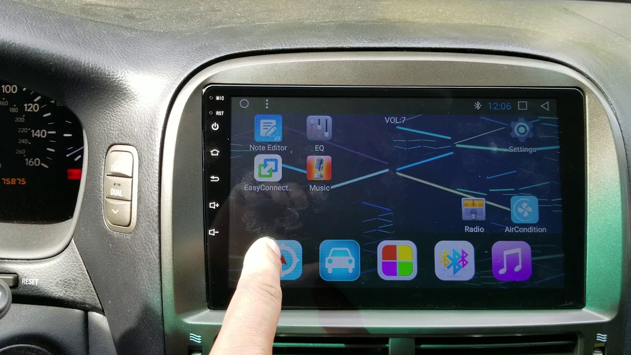 Asvegen Andrioid stereo for Lexus LS430 