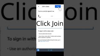 How to Join Class in Classroom via Class code screenshot 3